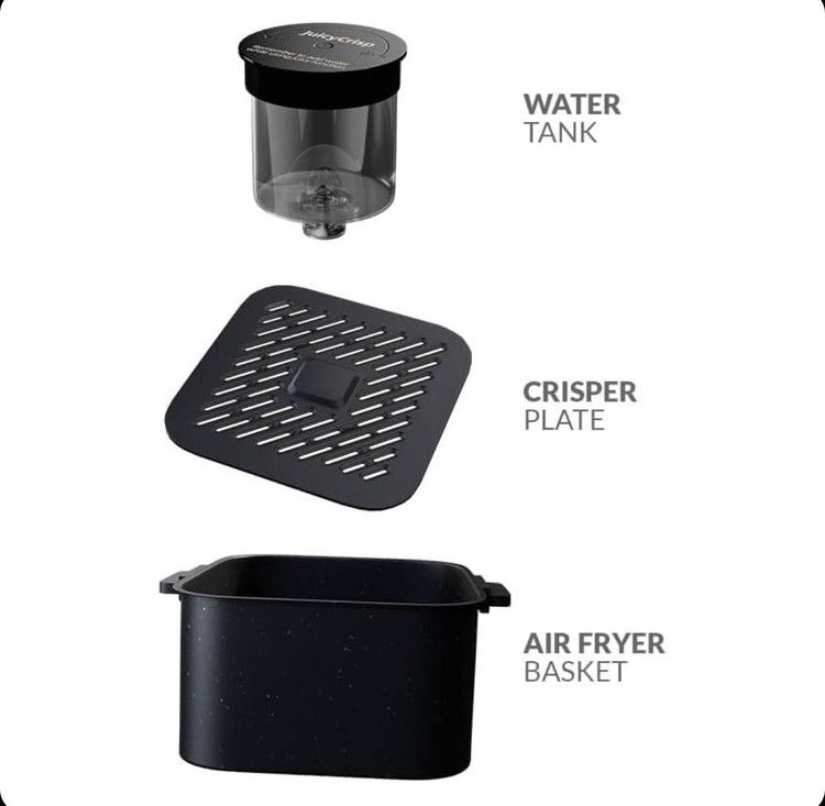 سرخکن بدون روغن ایوولی مدل EVKA-AF8008D صفحهنمایش دیجیتال 7 لیتری